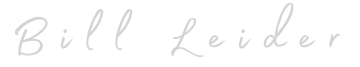 Bill Leider signature