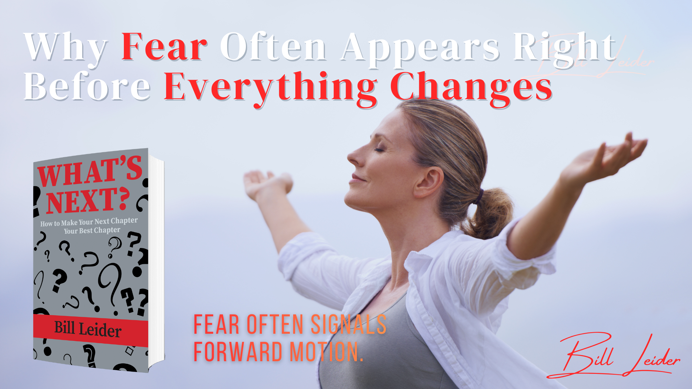 Cover image for the Why Fear Often Appears Right Before Everything Changes